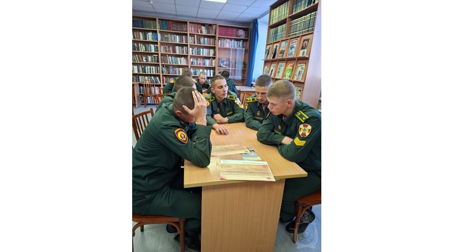 Курсанты военного института приняли участие в интеллектуальной игре 
