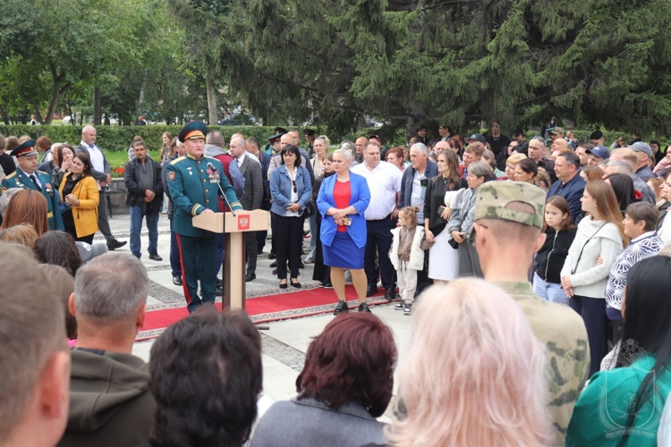 Курсанты 1 курса Новосибирского военного института приняли присягу