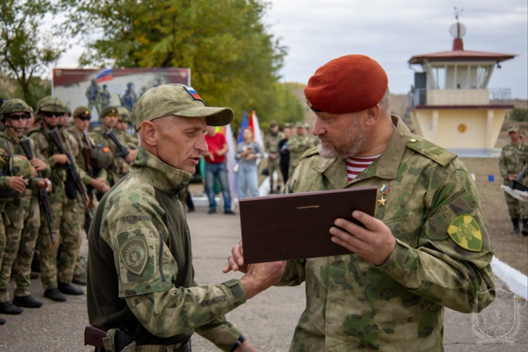 Команда Новосибирского военного института заняла призовое место в соревнованиях по пауртлону