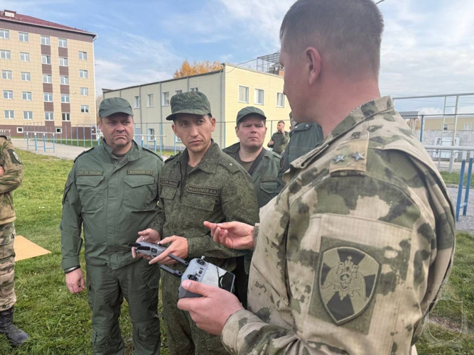 В военном институте проведены занятия с представителями  Следственного комитета по практическому применению БПЛА
