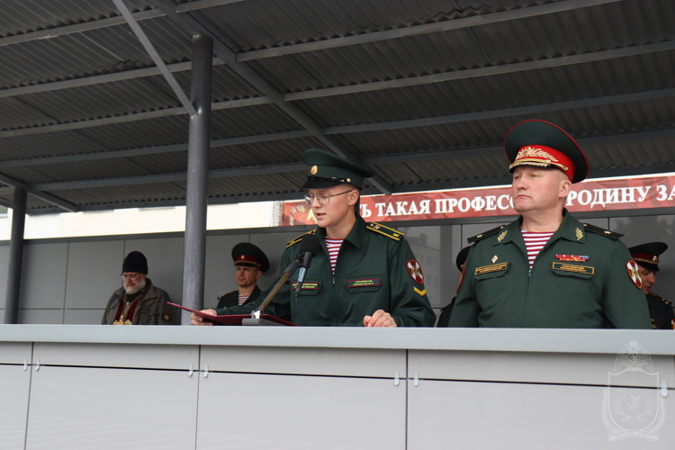 В Новосибирском военном институте отметили День знаний