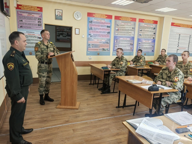 Адъюнкты военного института прошли педагогическую практику