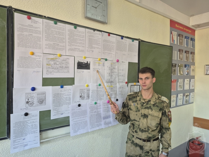 Курсанты военного института завершили очередной этап правоприменительной практики
