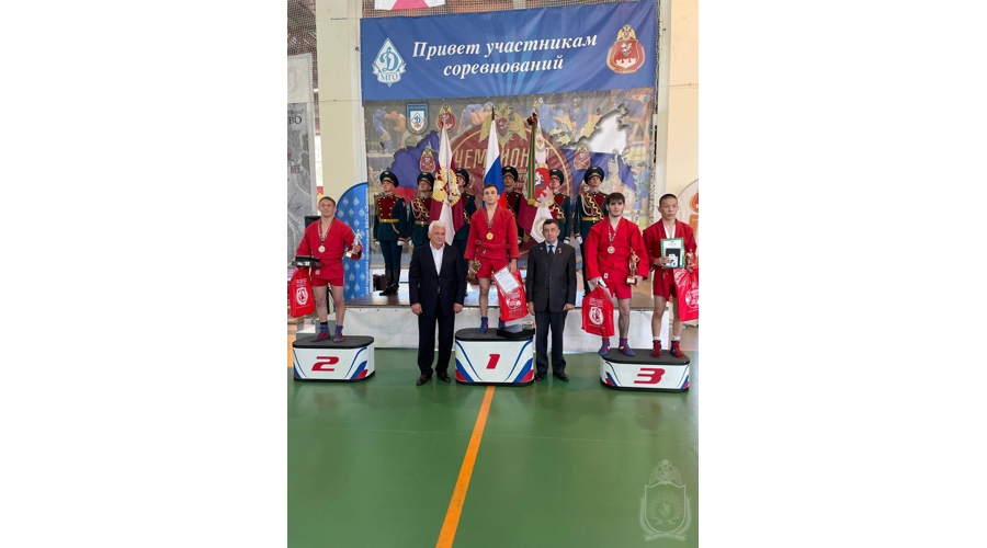 Команда Новосибирского военного института по самбо стала чемпионом войск национальной гвардии