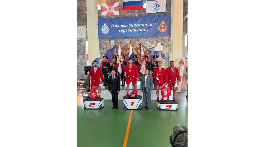 Команда Новосибирского военного института по самбо стала чемпионом войск национальной гвардии