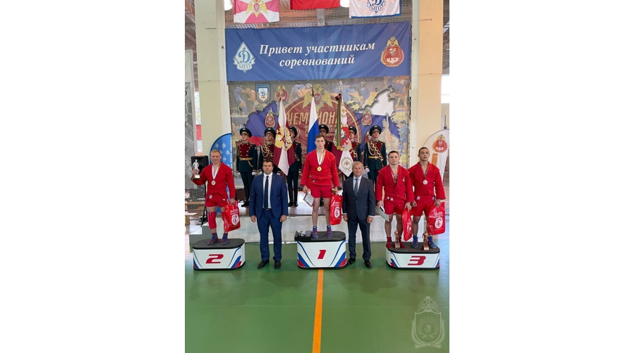 Команда Новосибирского военного института по самбо стала чемпионом войск национальной гвардии
