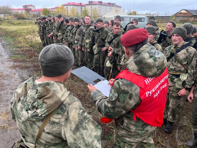 В военном институте прошло первенство среди подразделений по совершению марш-броска 