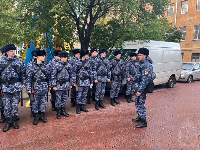 Курсанты 4 курса прибыли с войсковой стажировки