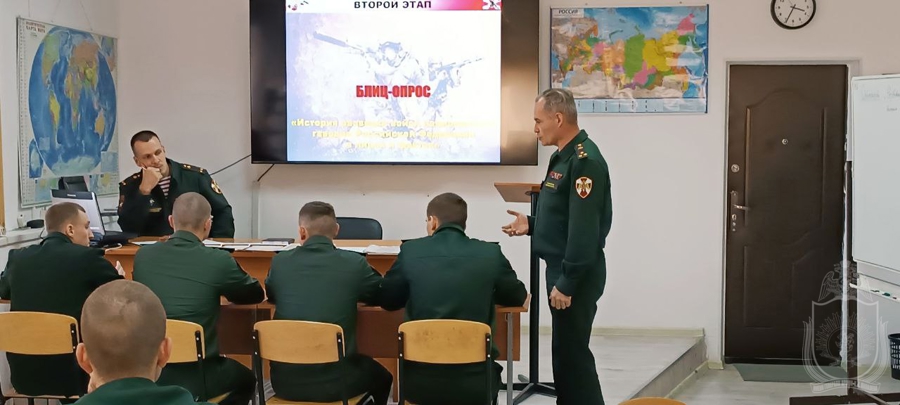 В военном институте прошла олимпиада по разведке