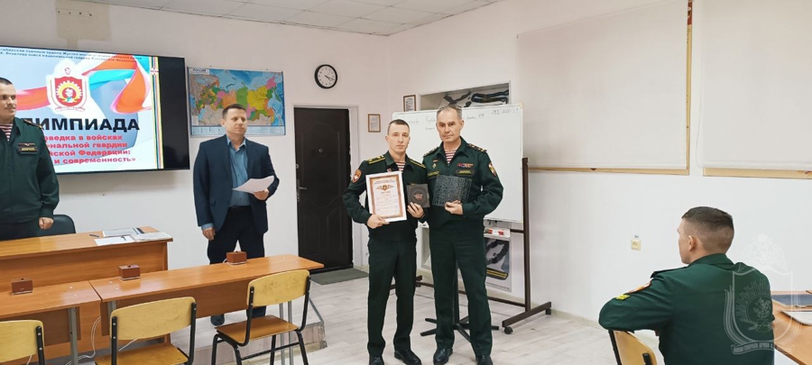 В военном институте прошла олимпиада по разведке