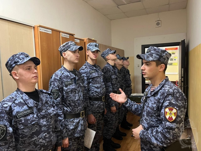 Курсанты 4 курса прибыли с войсковой стажировки