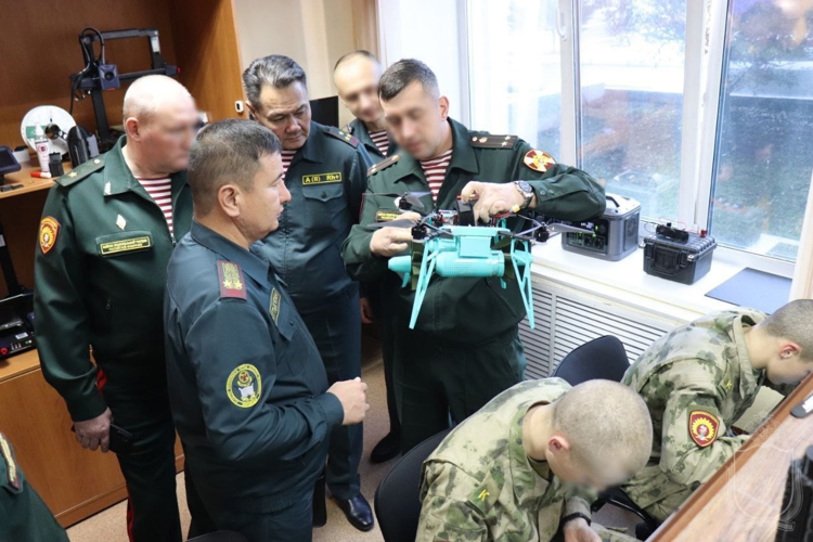 Новосибирский военный института Росгвардии с рабочим визитом  посетила делегация Республики Казахстан