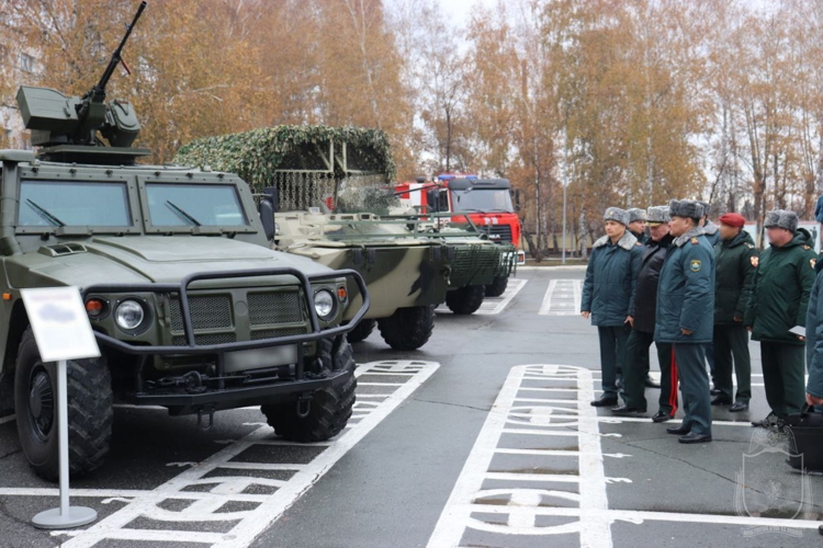Новосибирский военный института Росгвардии с рабочим визитом  посетила делегация Республики Казахстан