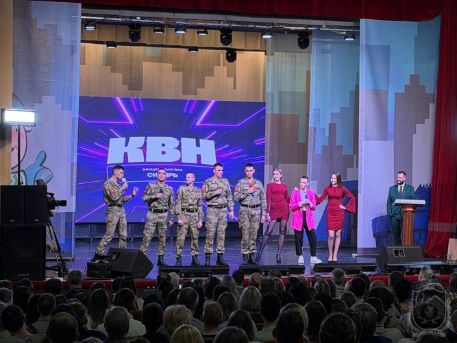 Курсанты военного института приняли участие   в полуфинальной игре официальной лиги «КВН-Сибирь»