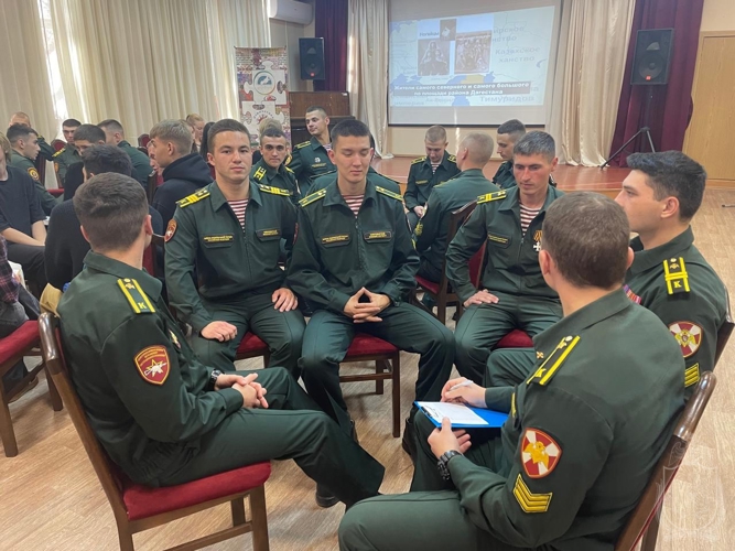 Курсанты военного института приняли участие в отборочном туре интеллектуальных игр