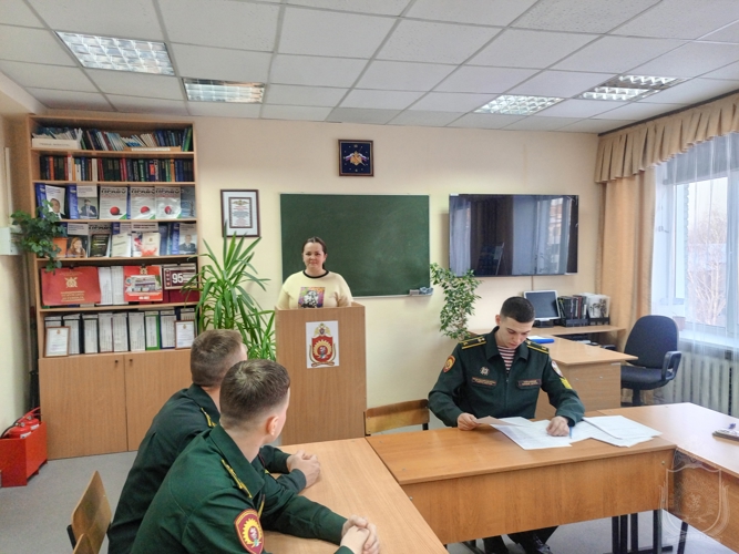 В военном институте прошла конференция, посвященная социальным гарантиям военнослужащих Росгвардии
