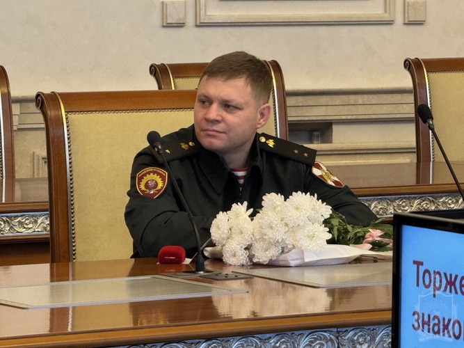 Военнослужащий Новосибирского военного института Росгвардии стал почетным донором Новосибирской области