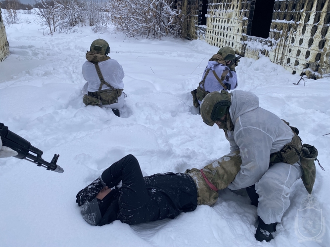  В военном институте определили лучшего руководителя занятия по тактике среди командиров подразделений
