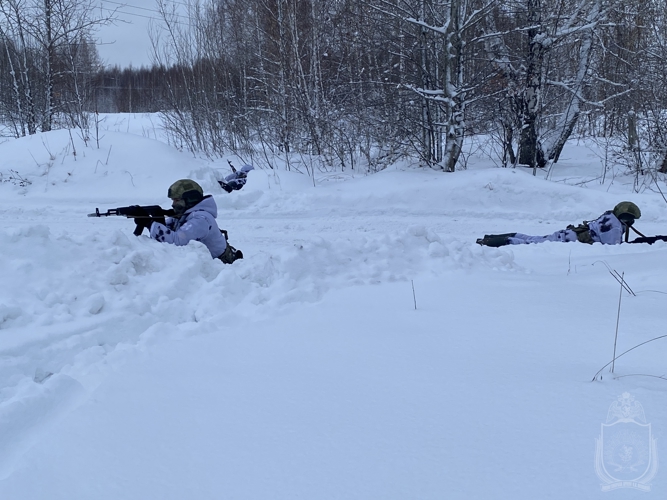  В военном институте определили лучшего руководителя занятия по тактике среди командиров подразделений