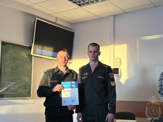 Курсанты военного института приняли участие в научной конференции