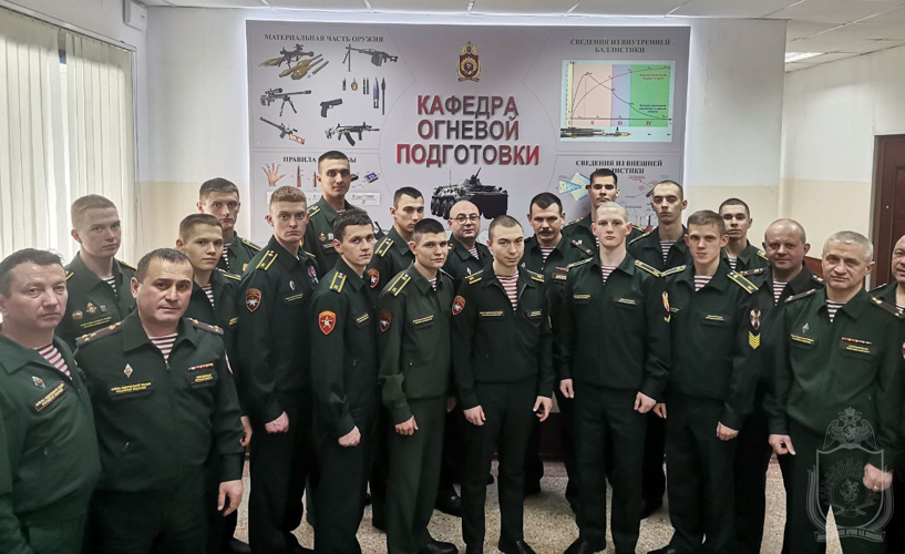 На кафедре огневой подготовки прошли мероприятия в рамках «Недели науки»