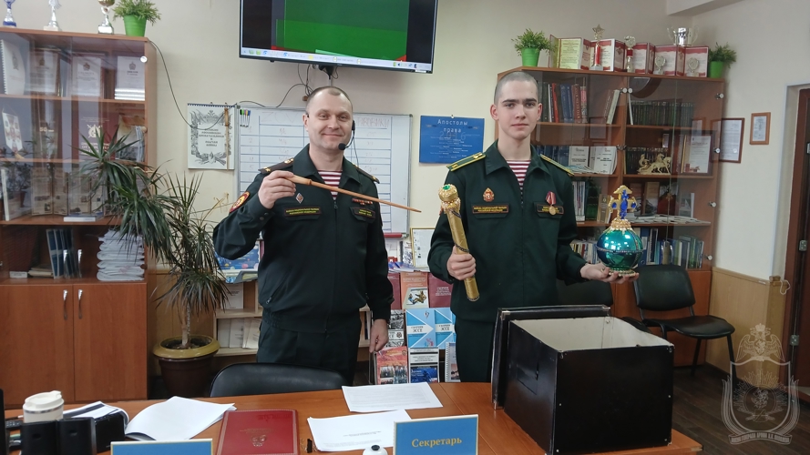 В военном институте провели интеллектуальную игру  среди курсантов 1 курса