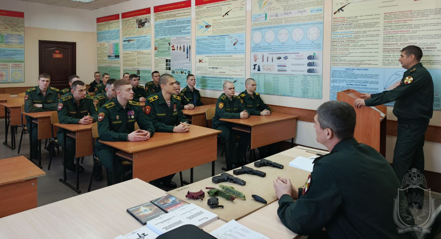 На кафедре огневой подготовки прошли мероприятия в рамках «Недели науки»