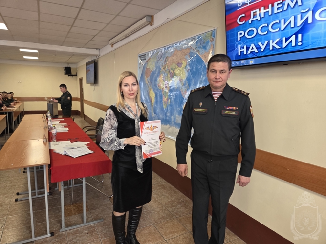 В военном институте подведены итоги мероприятий «Недели науки» 