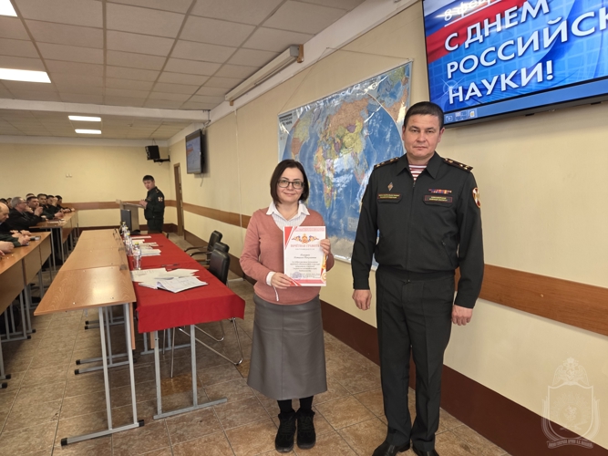 В военном институте подведены итоги мероприятий «Недели науки» 