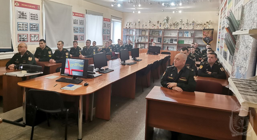 На кафедре огневой подготовки прошли мероприятия в рамках «Недели науки»
