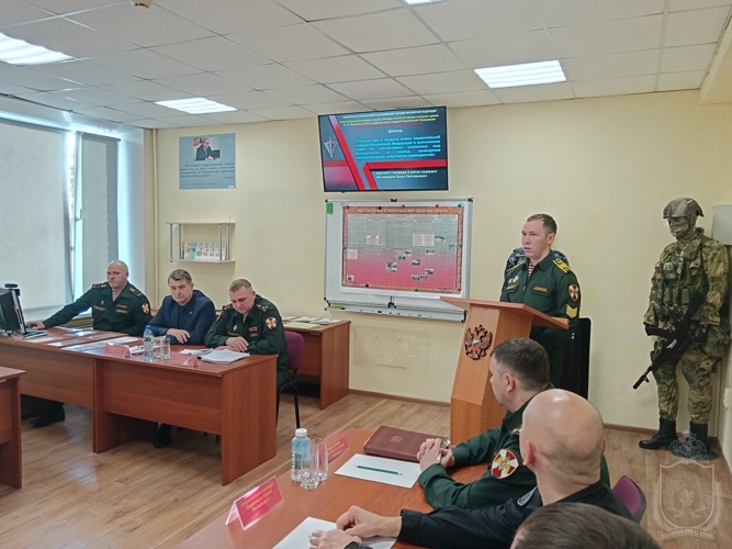 В военном институте провели  круглый стол, посвященный обеспечению безопасности на международных соревнованиях