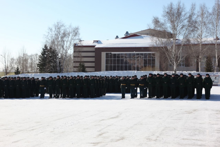 Новосибирский военный ордена Жукова институт имени генерала армии И.К. Яковлева войск национальной гвардии Российской Федерации  отметил свой 55 юбилей