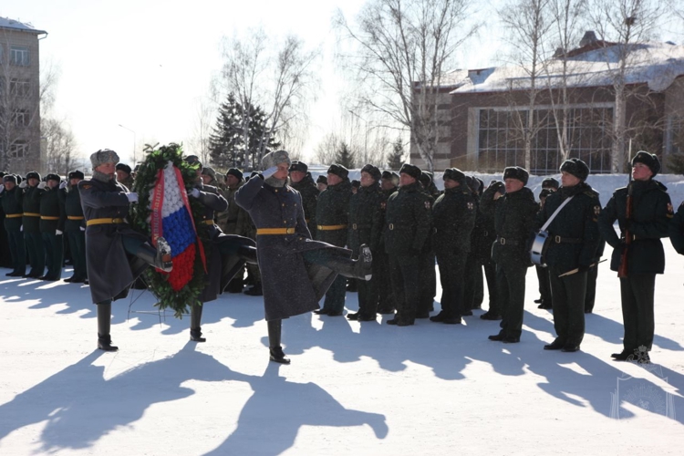 Новосибирский военный ордена Жукова институт имени генерала армии И.К. Яковлева войск национальной гвардии Российской Федерации  отметил свой 55 юбилей