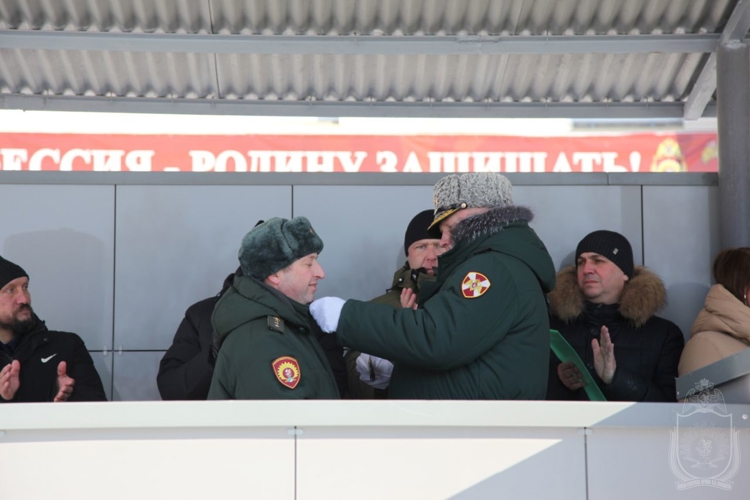 Новосибирский военный ордена Жукова институт имени генерала армии И.К. Яковлева войск национальной гвардии Российской Федерации  отметил свой 55 юбилей