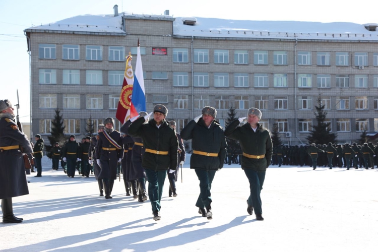 Новосибирский военный ордена Жукова институт имени генерала армии И.К. Яковлева войск национальной гвардии Российской Федерации  отметил свой 55 юбилей