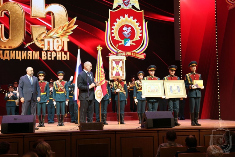 Новосибирский военный ордена Жукова институт имени генерала армии И.К. Яковлева войск национальной гвардии Российской Федерации  отметил свой 55 юбилей