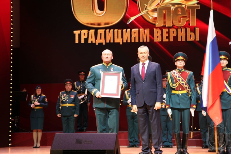 Новосибирский военный ордена Жукова институт имени генерала армии И.К. Яковлева войск национальной гвардии Российской Федерации  отметил свой 55 юбилей