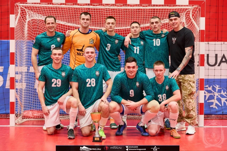 Команда военного института по футболу стала победителем чемпионата