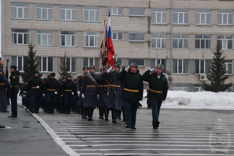 В Новосибирском военном институте отметили  День войск национальной гвардии