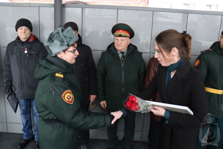 В Новосибирском военном институте отметили  День войск национальной гвардии