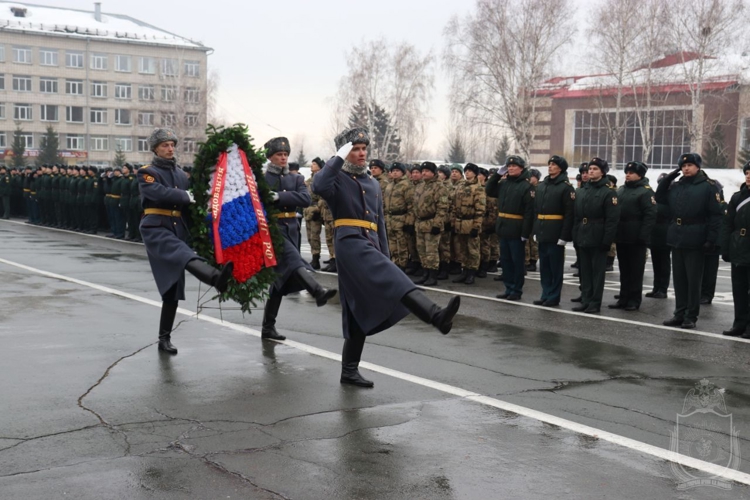 В Новосибирском военном институте отметили  День войск национальной гвардии