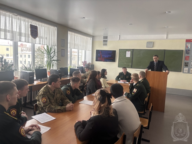В военном институте проведен межвузовский круглый стол «Войска национальной гвардии: история и современность»
