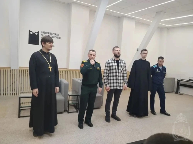 Курсанты военного института приняли участие в межвузовской дискуссионной площадке