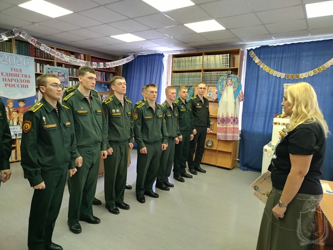 Курсанты военного института приняли участие во всероссийской акции «Библионочь»