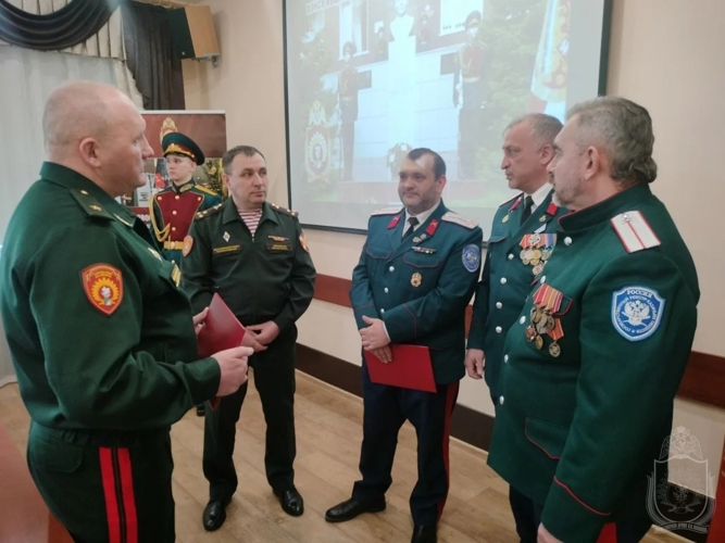 Новосибирский военный институт заключил соглашение с Новосибирским казачьим обществом