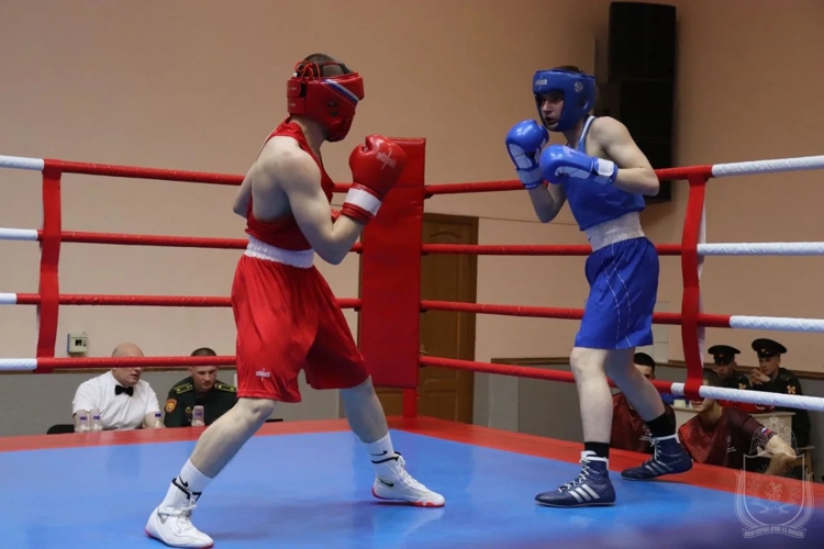 В военном институте прошел чемпионат по боксу