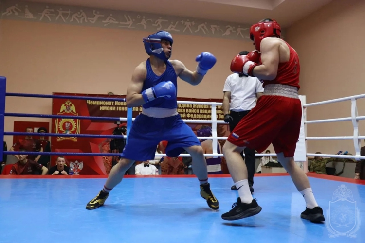 В военном институте прошел чемпионат по боксу