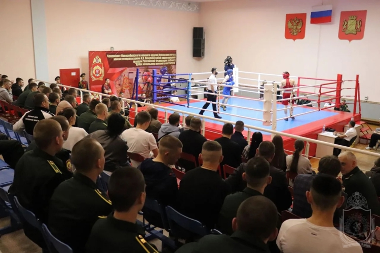 В военном институте прошел чемпионат по боксу