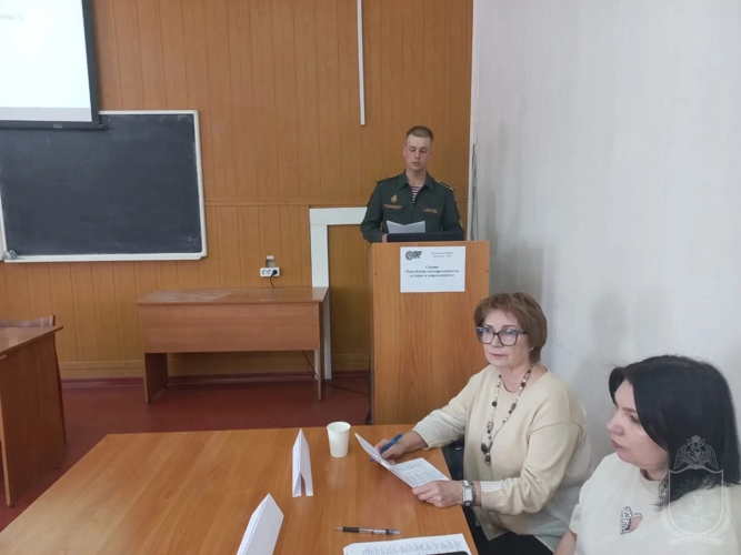 Курсанты военного института приняли участие в региональной научно-практической конференции