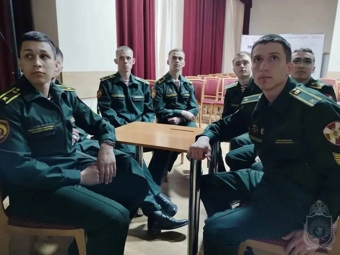 Курсанты военного института приняли участие в интеллектуальной игре «Зона отчуждения»